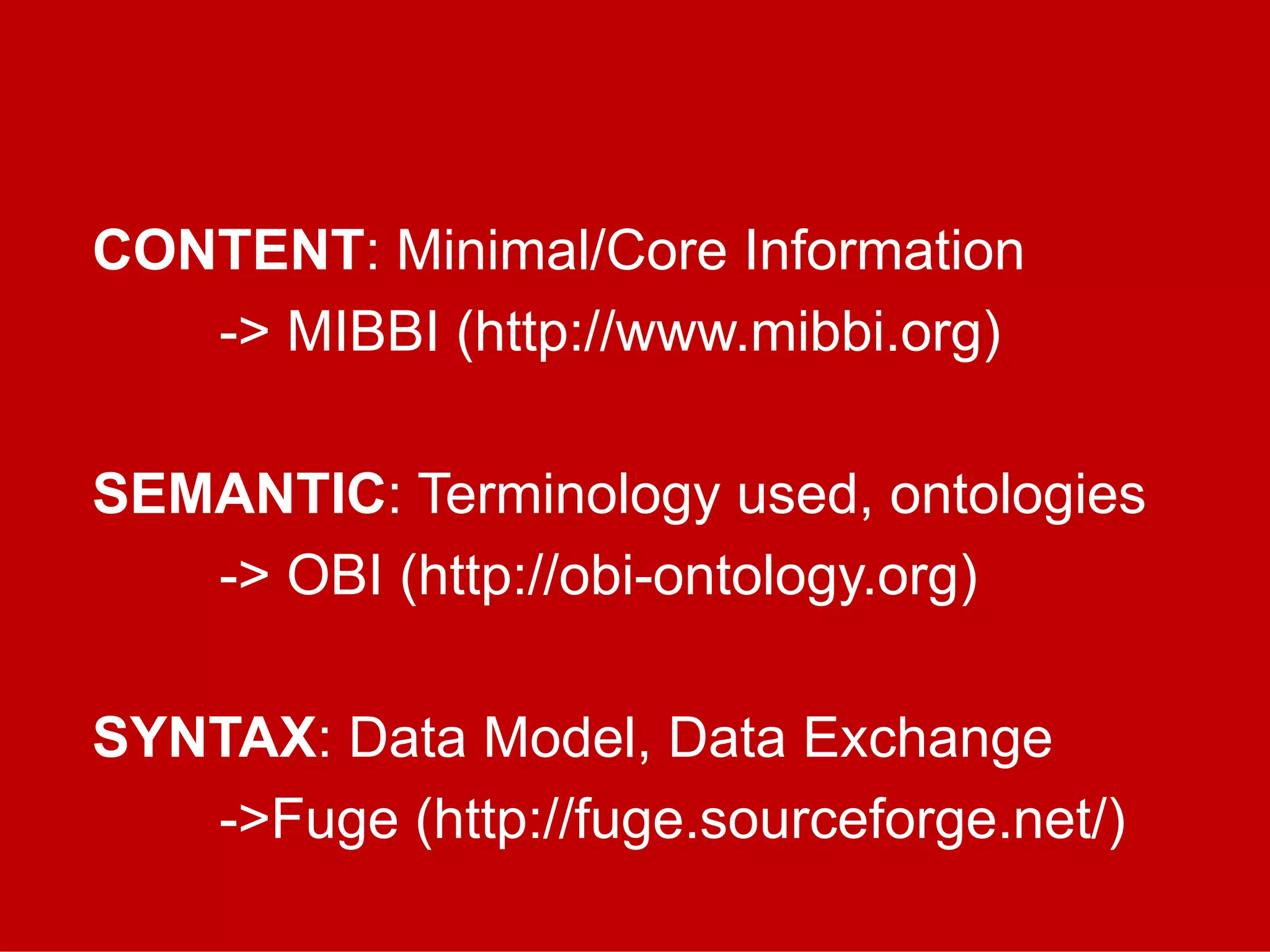 Scientific Data Management
