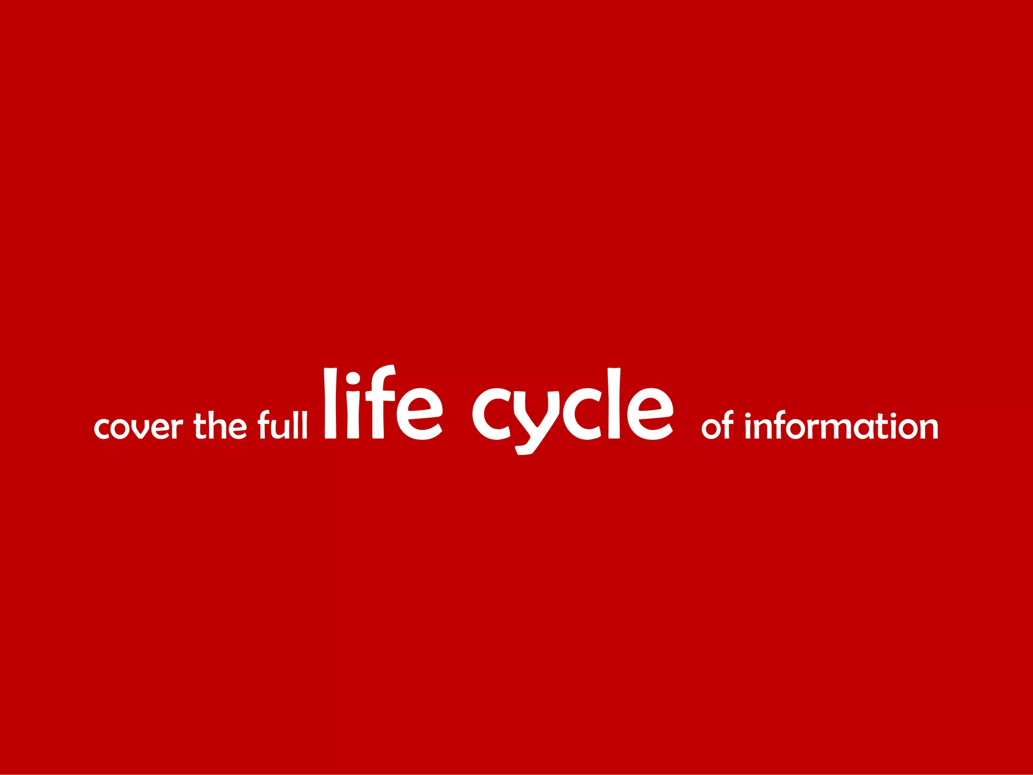 Scientific Data Management