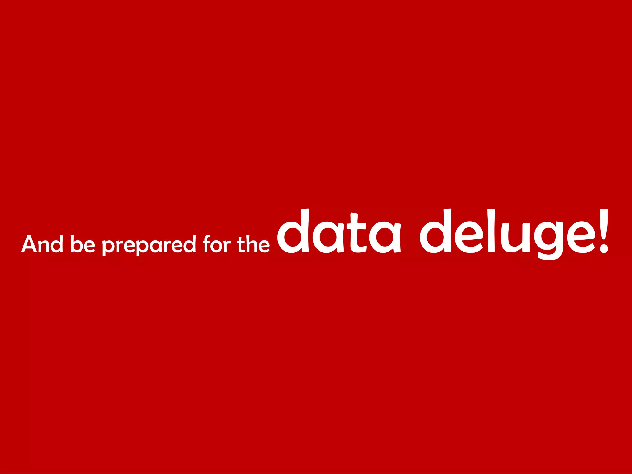 Scientific Data Management