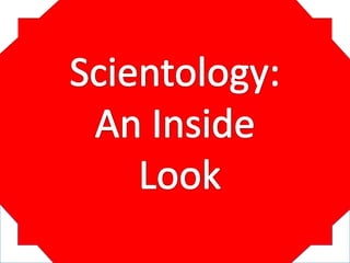 Scientolgy Presentation