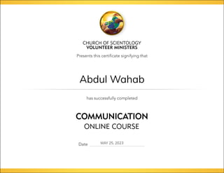 Scientology Online Communication Course.pdf