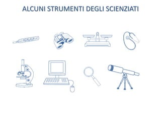 ALCUNI STRUMENTI DEGLI SCIENZIATI

 