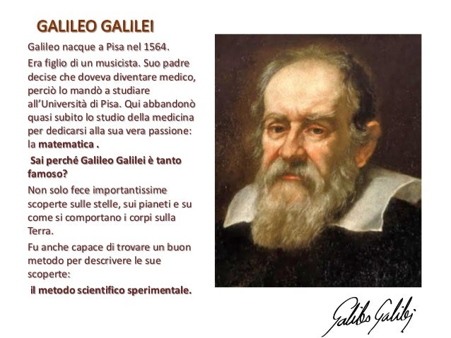 Scienze, scienziati e metodo sperimentale