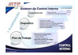 MANUAL SCI - Sistema de Control Interno | PDF