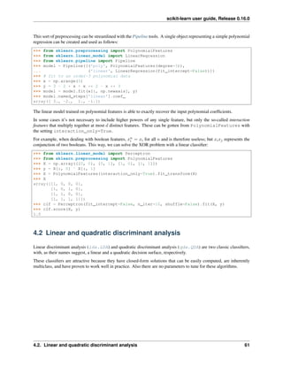 Scikit learn 0.16.0 user guide | PDF