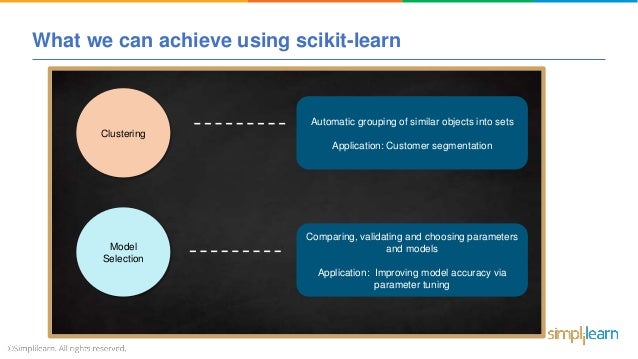 Scikit-Learn Tutorial | Machine Learning With Scikit-Learn | Sklearn