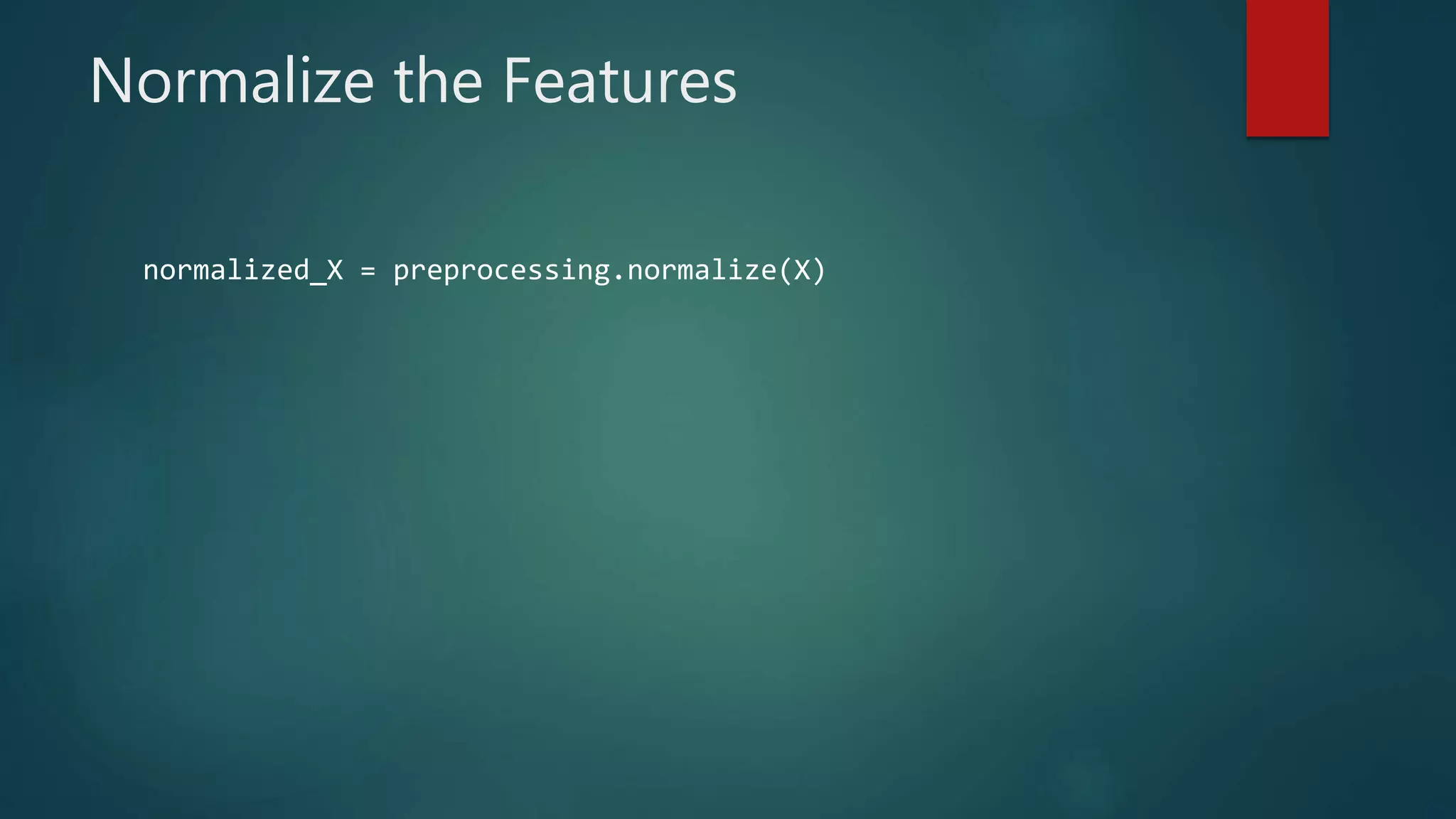 Scikit Learn: Data Normalization Techniques That Work | PPTX ...