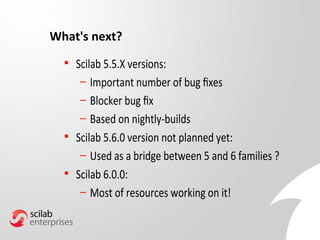 What's new in Scilab 5.5.0