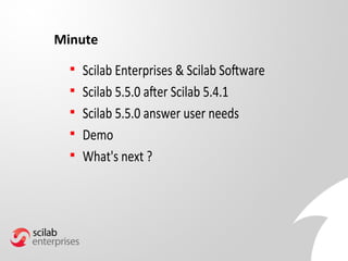 What's new in Scilab 5.5.0