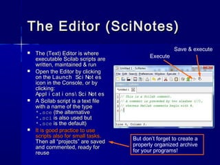 Don't Use Script Scilab for real dummies j.heikell - part 1 | PPT