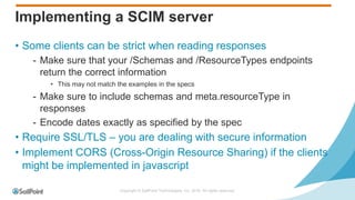 Scim Meta SCIM 2.0 - Choose your own identity adventure | PPTX