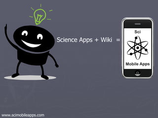 www.scimobileapps.com Science Apps + Wiki  =  