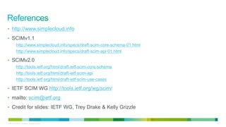 Scim overview | PPTX