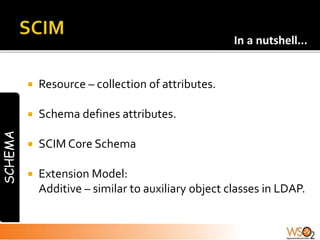 Scim Components Standardizing Identity Provisioning with SCIM | PPTX