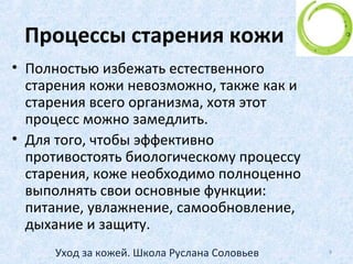 Что говорит наука?
9Уход за кожей. Школа Руслана Соловьев
 