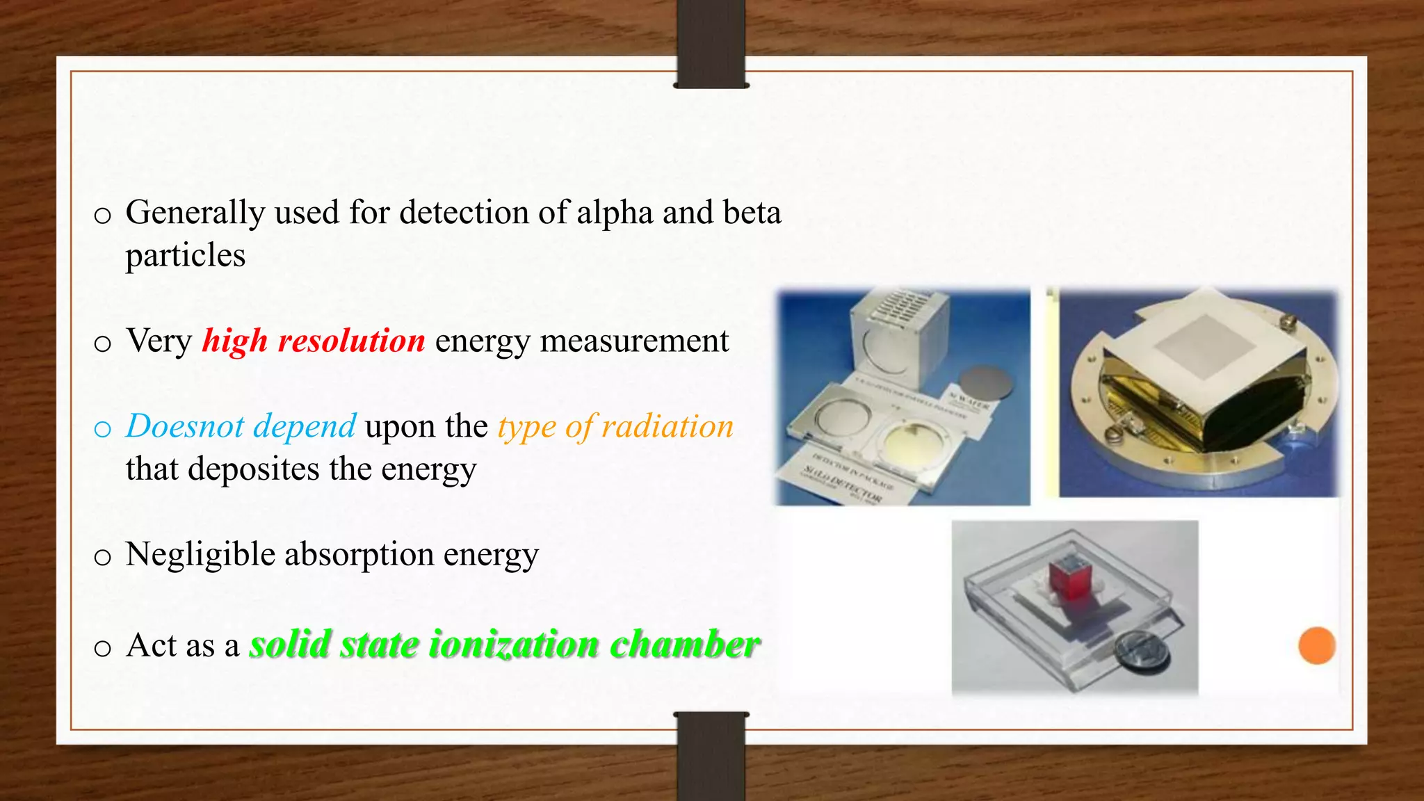 Scintillation Counter and Semiconductor Detector PPT