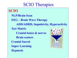 SCIO Quantum Biofeedback for Traumatic Brain Injuries | PPT