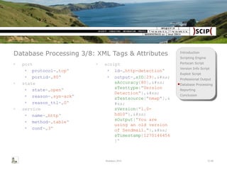 Advanced Nmap NSE Scripting for IT Security Professionals | PPT