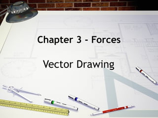Chapter 3 - Forces

 Vector Drawing
 