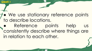 Reference Point Examples Object Describing Object Positions Using Reference Points and Positional Words ...