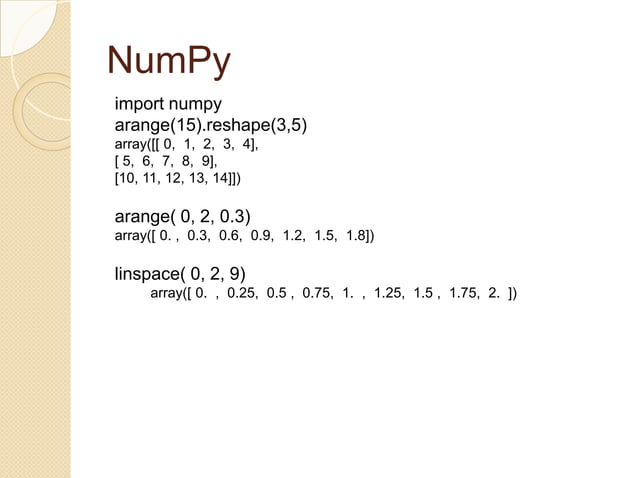 SciPy - Scientific Computing Tool | PPTX