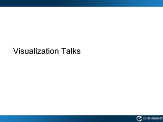 Visualization Talks 