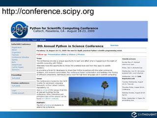 http://conference.scipy.org 