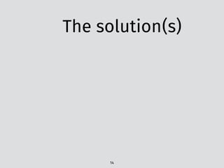The solution
14
(s)
 