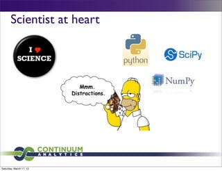 Scientist at heart




Saturday, March 17, 12
 