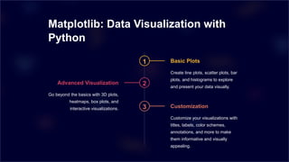 Scipy Libraries to Work with Various Datasets.pptx