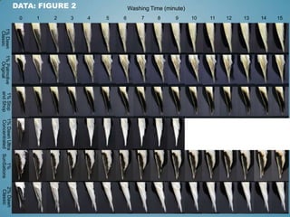 DATA: Figure 2Washing Time (minute)01234567891011121314151% DawnClassic1% PalmoliveOriginal1% Stopand Shop1% Dawn UltraConcentrated1%SunSations2% DawnClassic