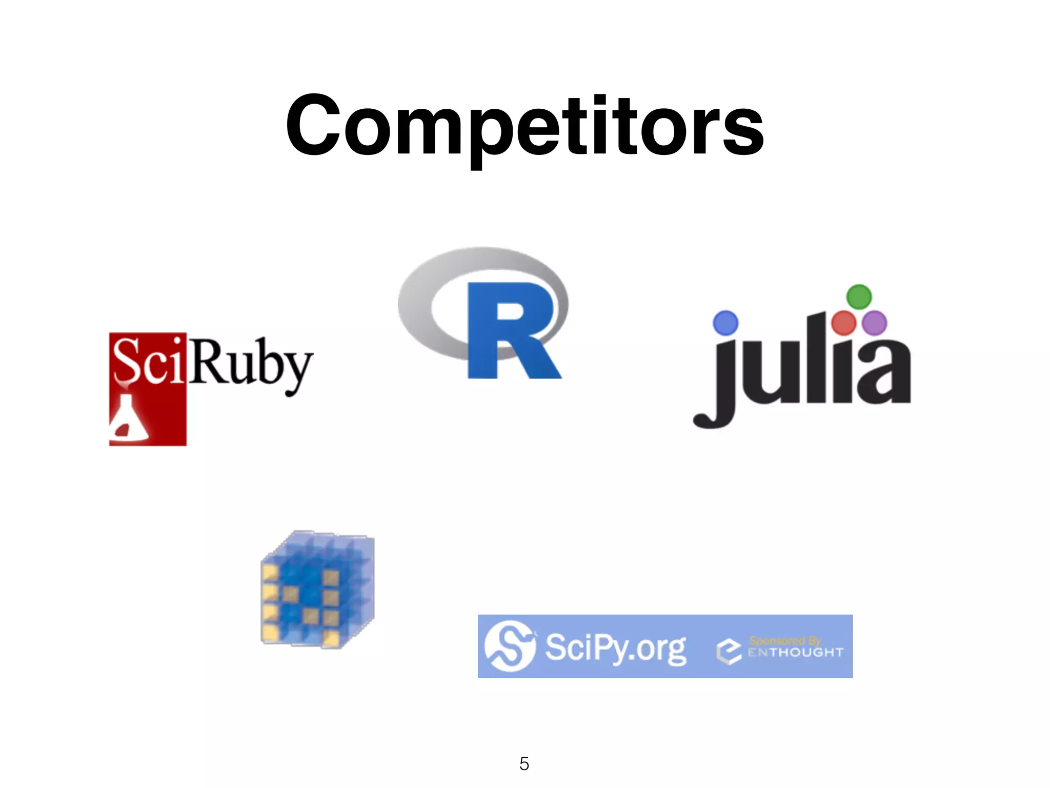 Competitors
5
 