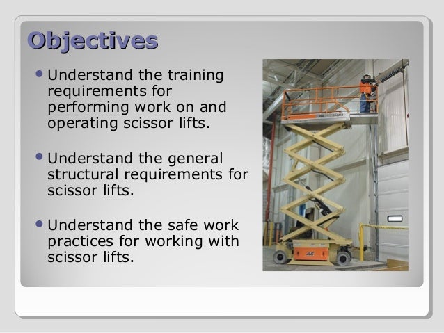 Scissor Lifts Powerpoint