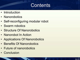 Nanorobotics | PPTX