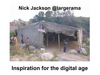Nick Jackson @largerama

Inspiration for the digital age

 