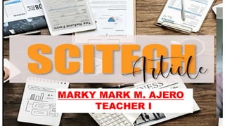 MARKY MARK M. AJERO
TEACHER I
 