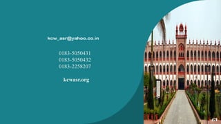 43
0183-5050431
0183-5050432
0183-2258207
kcwasr.org
 