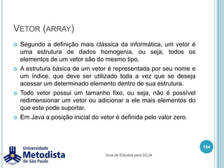 Exemplo tipo primitivo inteiro90/** * Exemplo de utilização dos tipos primitivos byte, short, int e long. */public class ExemploTipoPrimitivo {    public static void main(String[] args) {        //Inicializando atributos primitivos com valores na base octal.        byte a = 077;        short b = 010;        int c = 025;        System.out.println(a); // Imprime 63        System.out.println(b); // Imprime 8        System.out.println(c); // Imprime 21        //Inicializando atributos primitivos com valores na base decimal.        int d = 9;        long e = 9871342132L;        System.out.println(d); // Imprime 9        System.out.println(e); // Imprime 9871342132Guia de Estudos para SCJA