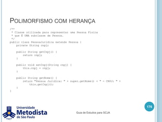 3.3 - Desenvolver código que implemente associações de classes simples e código que implemente multiplicidade usando matrizes; e reconhecer código que implemente composições em oposição a associações simples e código que implemente corretamente a navegação de associações.162