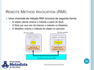 java.utilExemplo de Date e CalendarExemplo de ArraysExemplo de geração de número randômico311Date d = new Date();//Mon Jul 13 20:48:44 BRT 2009Calendar c = newGregorianCalendar();//java.util.GregorianCalendar[time=1247528924422,areFieldsSet=true,areAllFieldsSet=true,lenient=true,zone=sun.util.calendar.ZoneInfo[id="America/Sao_Paulo",...]int[] valores = newint[] {5, 10, 9 ,1 ,3, 8, 2};Arrays.sort(valores);for(int v : valores)    System.out.println(v);  //1 2 3 5 8 9 10 Random r = new Random();//Gera um número randômico entre 0 e 9System.out.println(r.nextInt(10));Guia de Estudos para SCJA