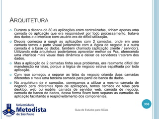 Extensões de programas feitos em	 JavaDependendo da aplicação que estamos desenvolvendo precisamos agrupar todas as classes e documentos adicionais da aplicação.JAR – Java ArchivePara aplicações desktop, mobile ou componentes javaWAR – Web ArchivePara aplicações webEAR – Enterprise ArchivePara aplicações que utilizam war + jarJAD – Java Application DescriptorPara aplicações mobile322Guia de Estudos para SCJA