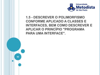 NavegaçãoNavegação informa qual a direção do relacionamento entre duas classes.Neste exemplo através da classe Produto podemos chegar até a classe Modelo.33Guia de Estudos para SCJApublicclass Modelo {public String nome;}publicclass Produto {public Modelo modelo;    public ModelogetModelo() {        return this.modelo;    }}