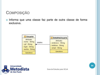 Classe AbstrataUtilizado para informar que uma classe não implementa todos os seus métodos.54Guia de Estudos para SCJA