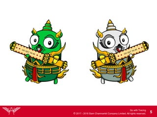 Go with Tracing
© 2017 - 2018 Siam Chamnankit Company Limited. All rights reserved. !5
 