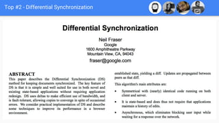 Top #2 - Differential Synchronization
 