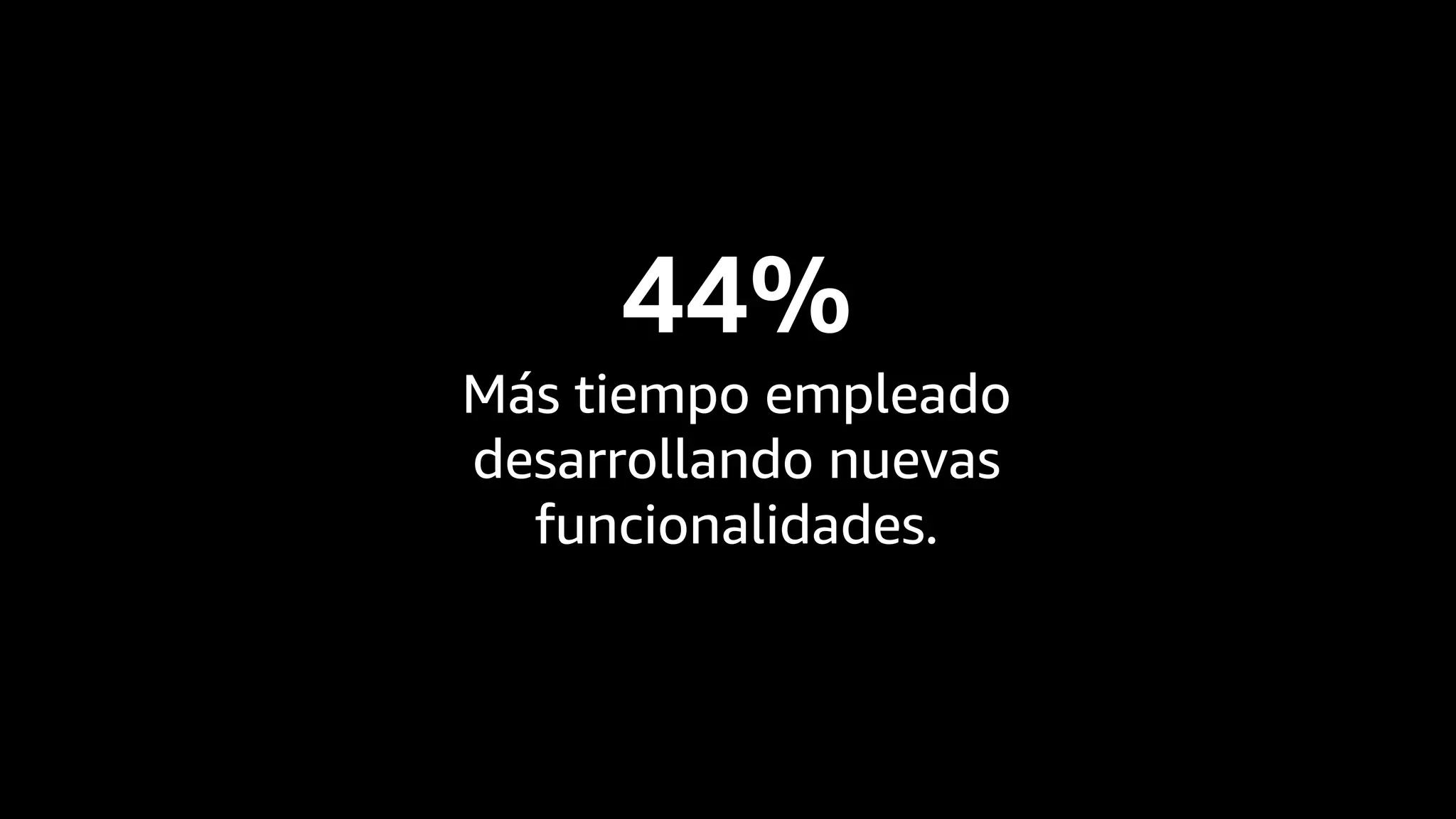 46x
más despliegues
intervalo entre
despliegues
440xmenor
5xmenos fallas
recuperación
96x
más rápida
Source: 2017 State of DevOps Report (Puppet)
44%
Más tiempo empleado
desarrollando nuevas
funcionalidades.
 