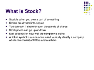 Stock Powerpoint | PPT