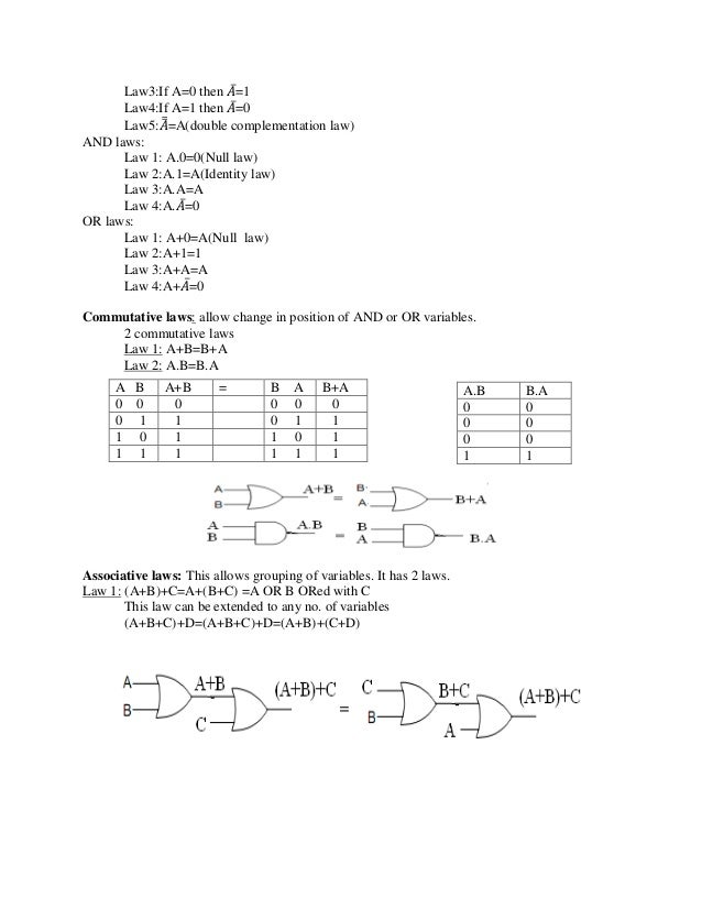 Switching circuits and logic design