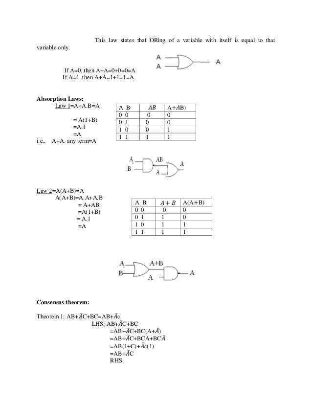 Switching circuits and logic design