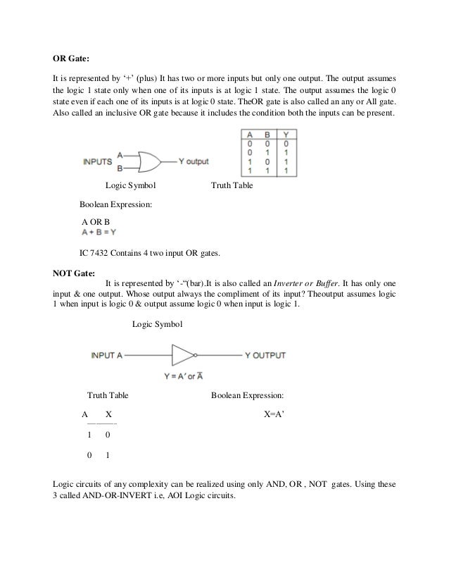 Switching circuits and logic design